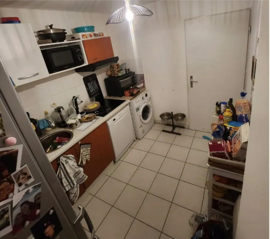 Deuxième cuisine avant rénovation, état d'origine
